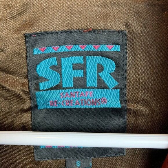 SFR Womens Red Suede Zipper Jacket Size Small - Picture 6 of 7